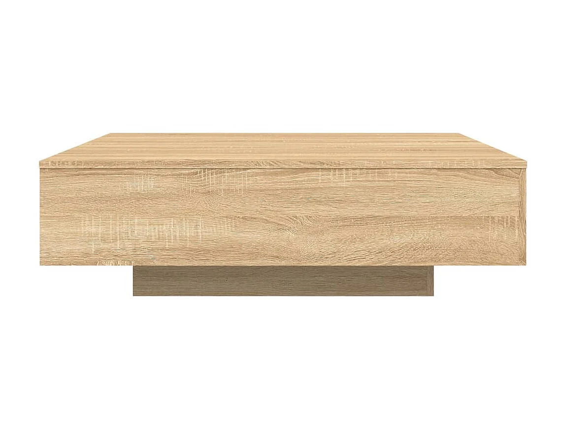 Couchtisch Beistelltisch Sonoma-Eiche 100x100x31 cm Holzwerkstoff -MN97261