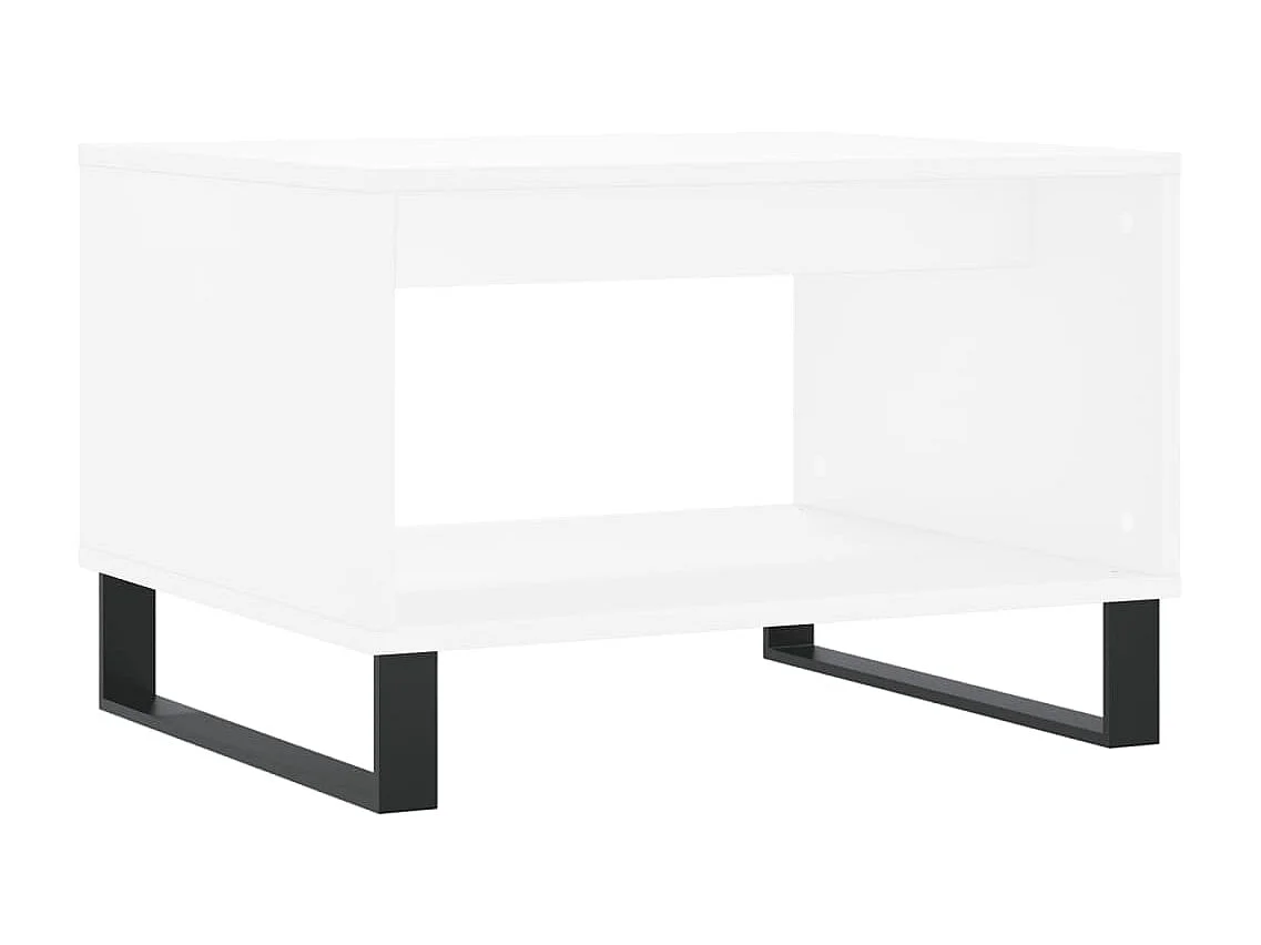 Couchtisch Beistelltisch Weiß 60x50x40 cm Holzwerkstoff -MN57934