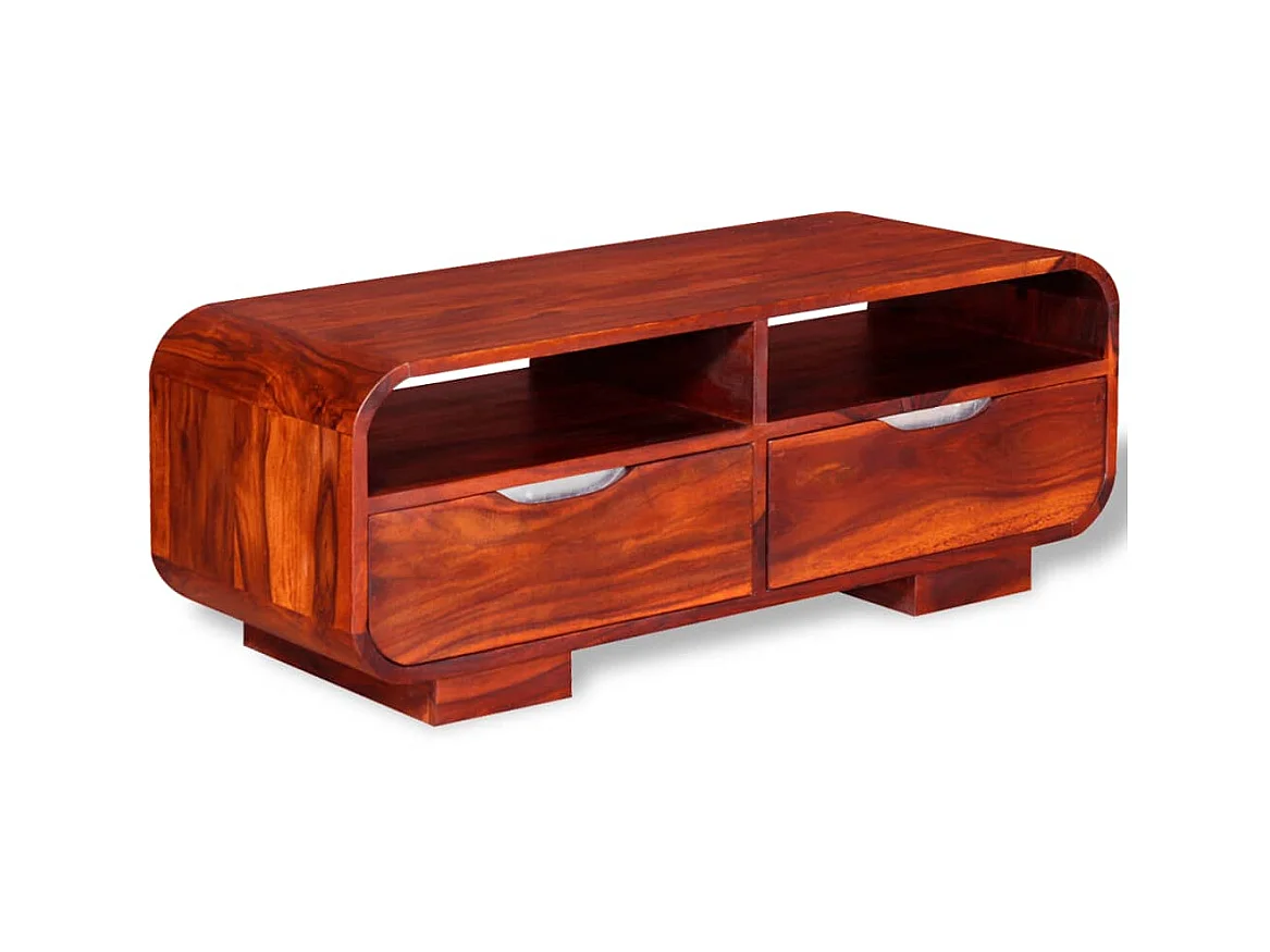 Couchtisch Beistelltisch Massivholz 90 x 40 x 35 cm -MN62924