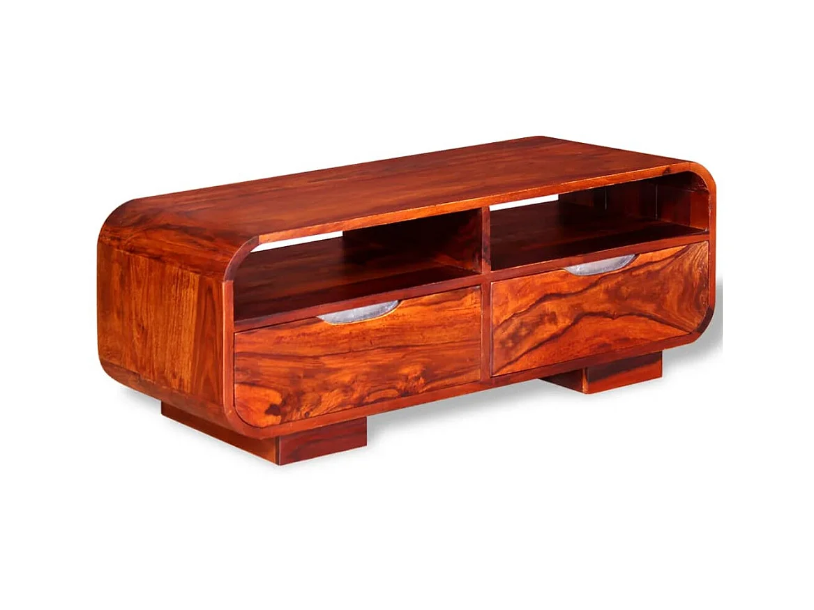 Couchtisch Beistelltisch Massivholz 90 x 40 x 35 cm -MN62924