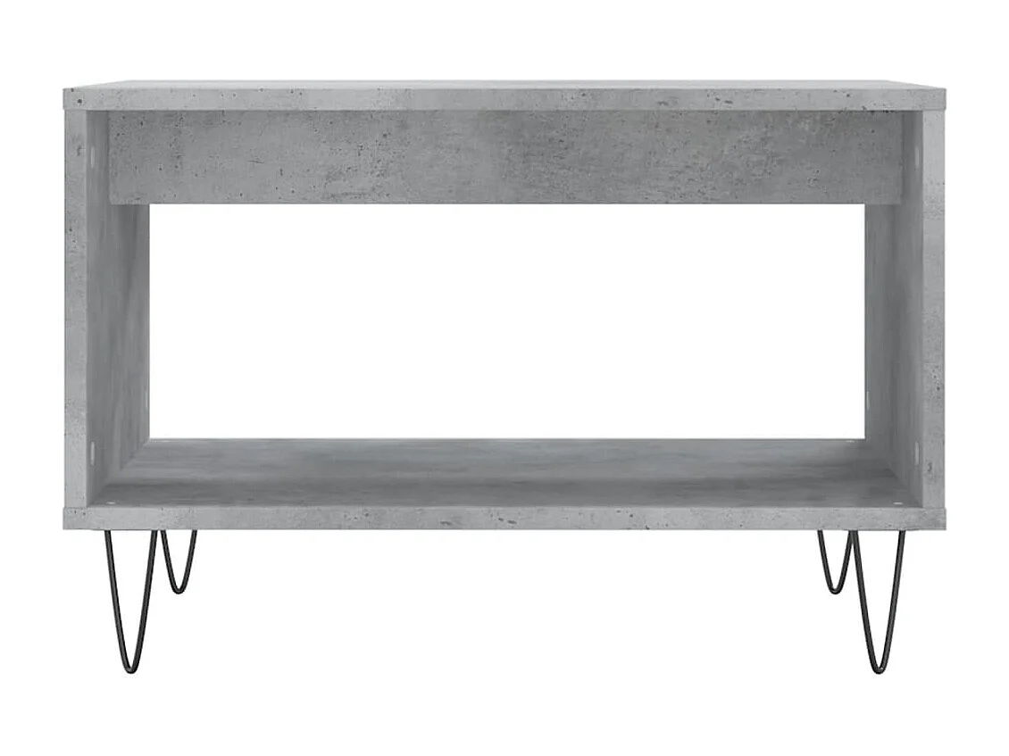 Couchtisch Beistelltisch Betongrau 60x50x40 cm Holzwerkstoff -MN69675