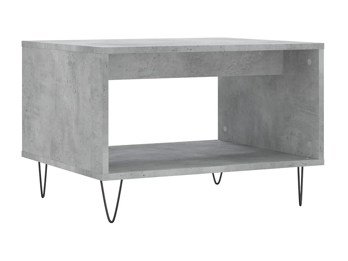 Couchtisch Beistelltisch Betongrau 60x50x40 cm Holzwerkstoff -MN69675