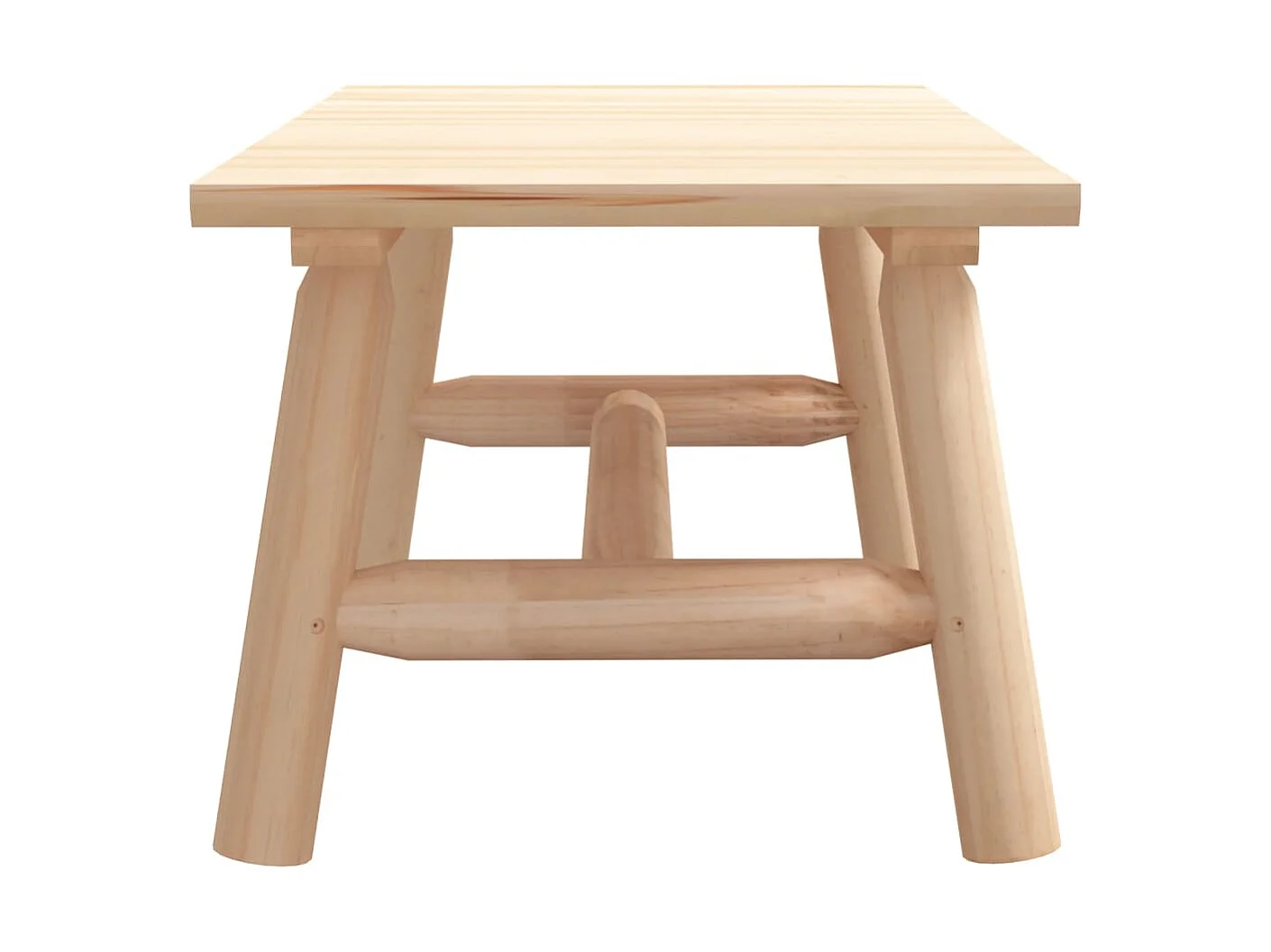 Couchtisch Beistelltisch 90x50x41 cm Massivholz Fichte -MN59431