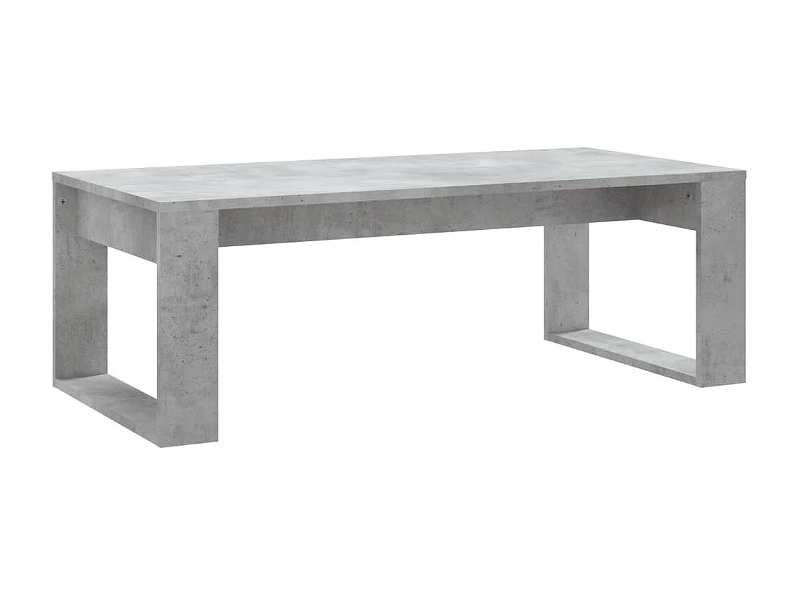 Couchtisch Beistelltisch Betongrau 102x50x35 cm Holzwerkstoff -MN42872