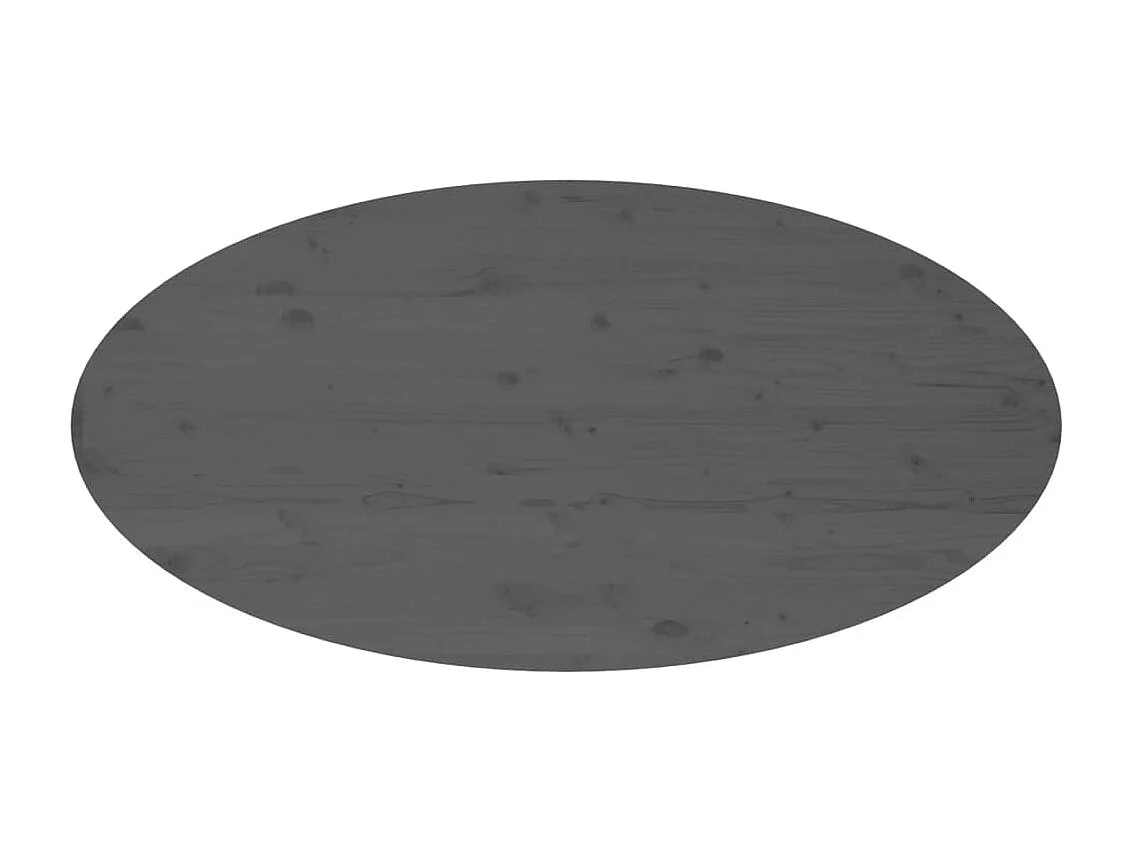 Couchtisch Beistelltisch Grau 110x55x45 cm Massivholz Kiefer -MN64984