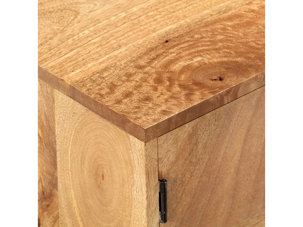 Couchtisch Beistelltisch 90x50x35 cm Mango Massivholz -MN19636