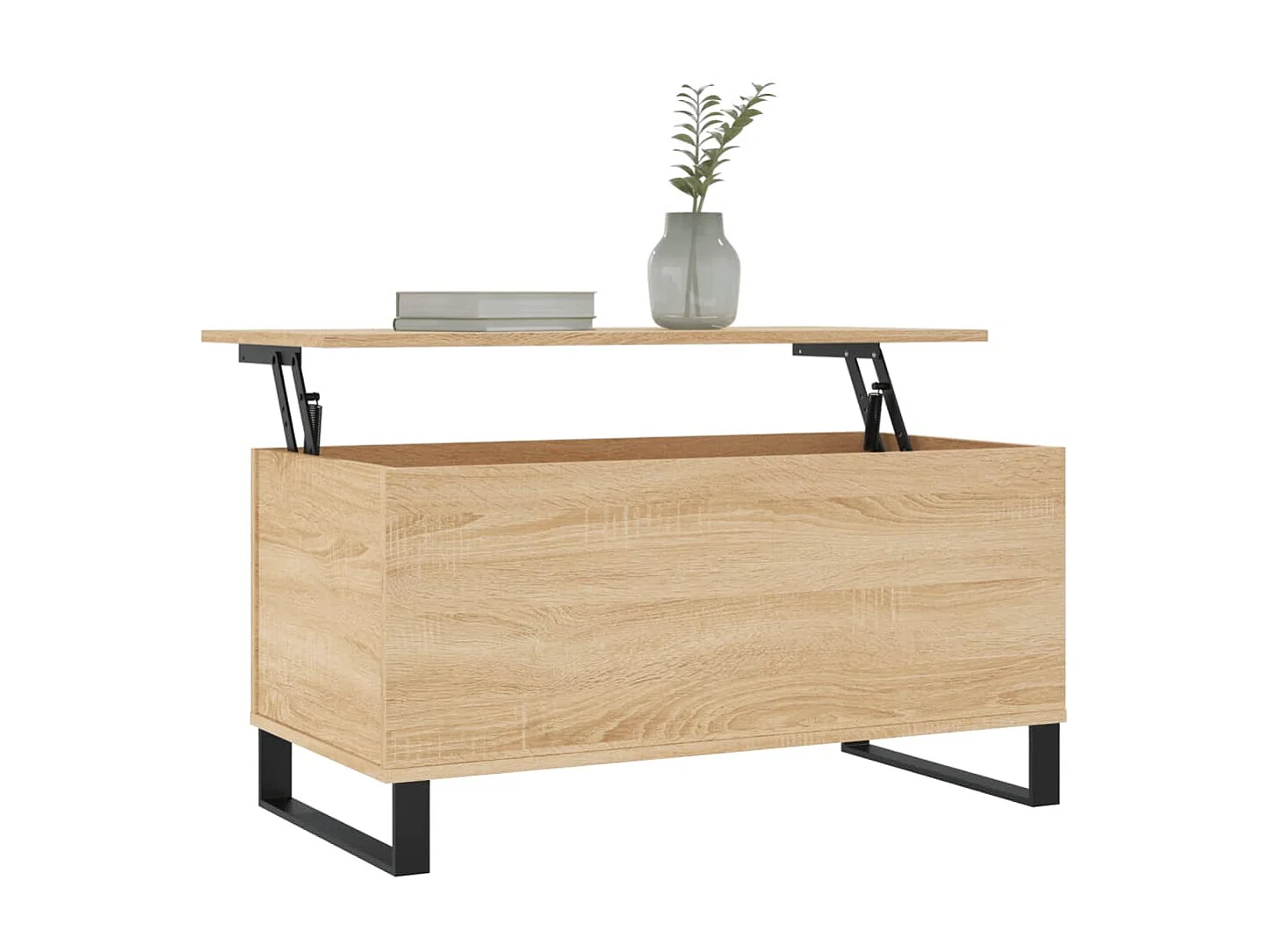 Couchtisch Beistelltisch Sonoma-Eiche 90x44,5x45 cm Holzwerkstoff -MN71376