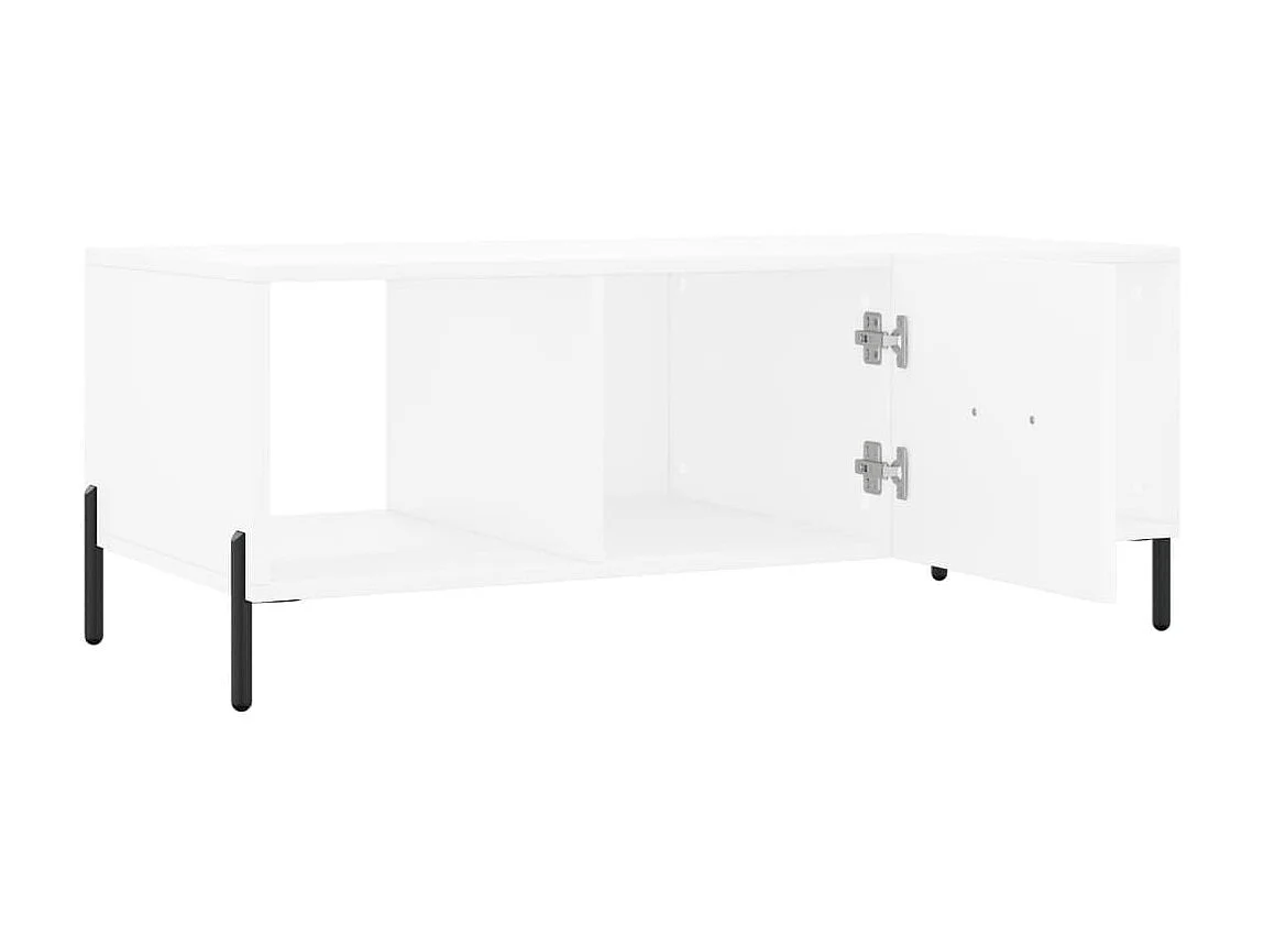 Couchtisch Beistelltisch Weiß 102x50x40 cm Holzwerkstoff -MN98962