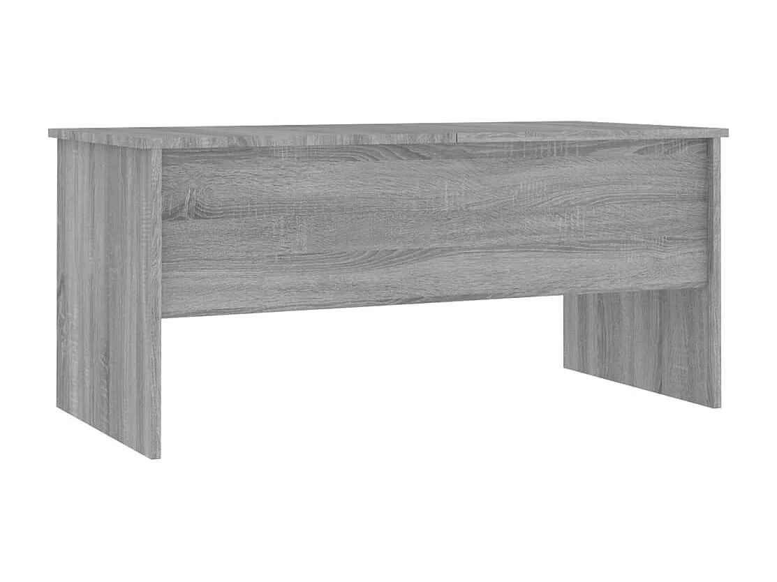 Couchtisch Beistelltisch Grau Sonoma 102x50,5x46,5 cm Holzwerkstoff -MN38037