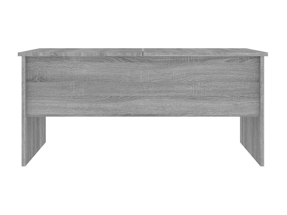 Couchtisch Beistelltisch Grau Sonoma 102x50,5x46,5 cm Holzwerkstoff -MN38037