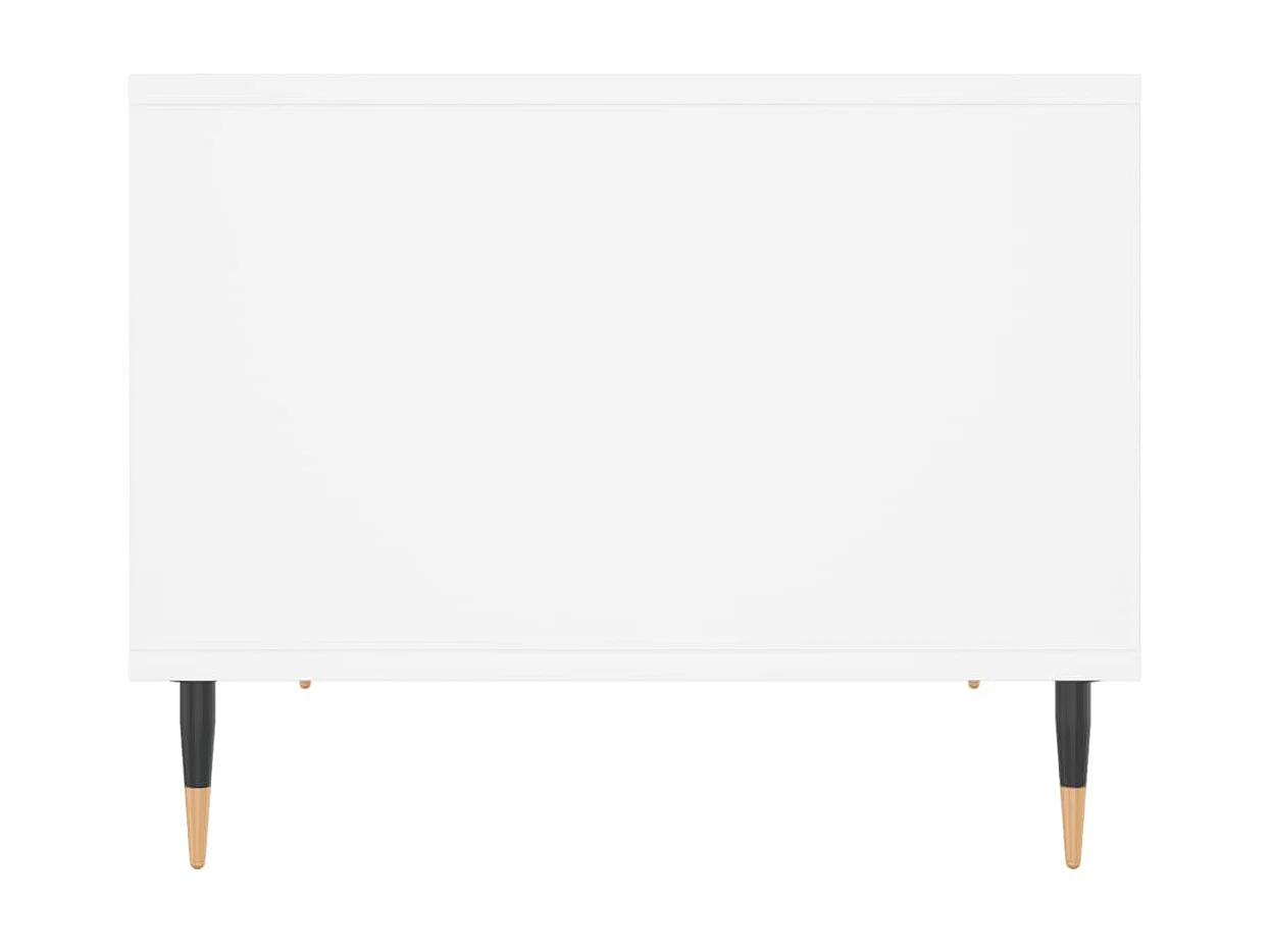 Couchtisch Beistelltisch Weiß 60x50x40 cm Holzwerkstoff -MN18791