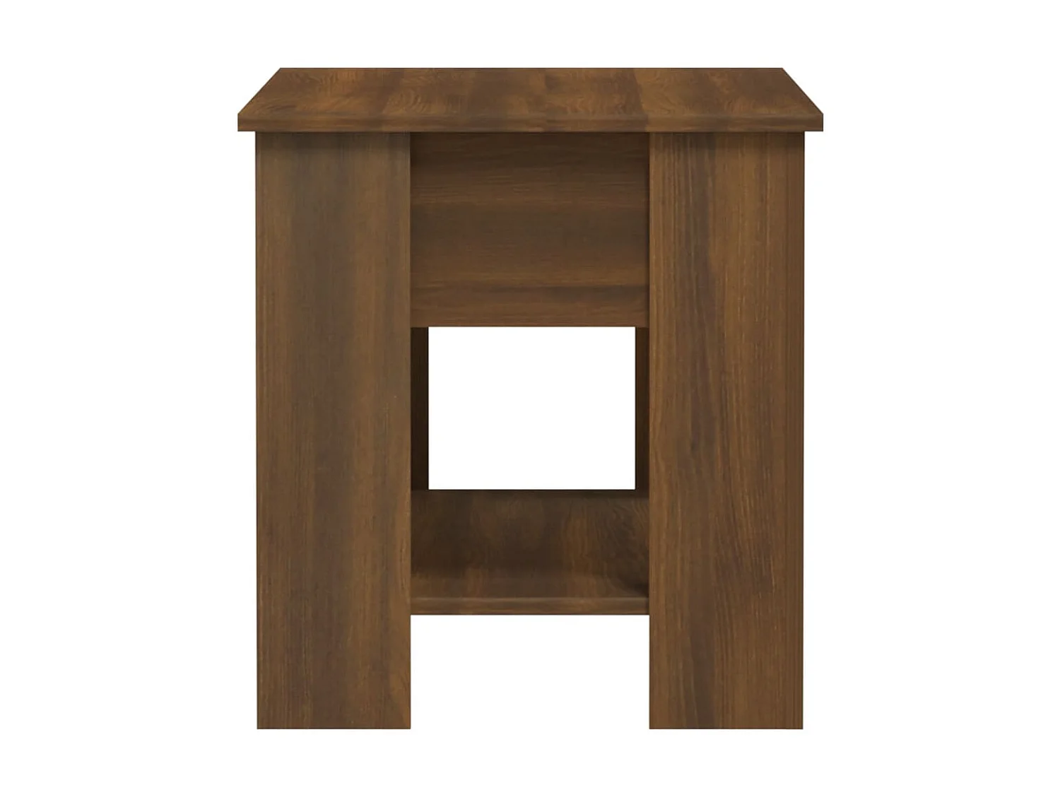 Couchtisch Braun Beistelltisch Eichen-Optik 101x49x52 cm Holzwerkstoff -MN38291