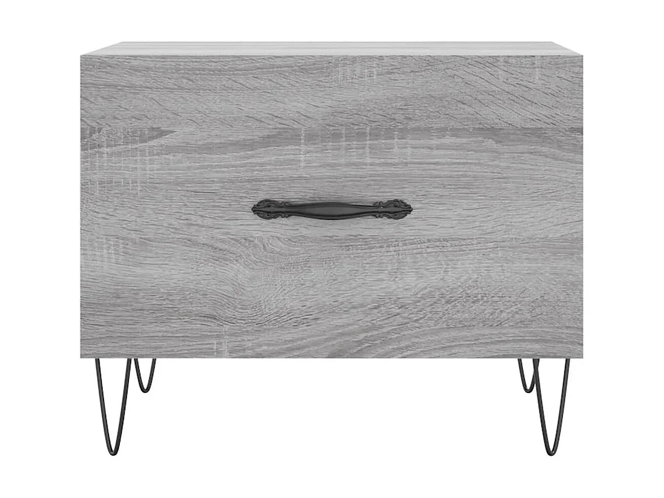 2er-Set Couchtische Beistelltisch Grau Sonoma 50x50x40 cm Holzwerkstoff -MN61429