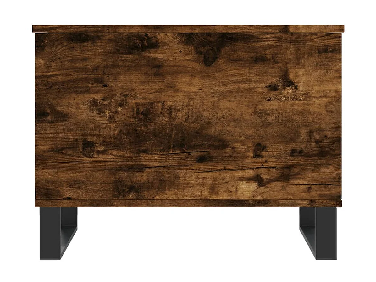 Couchtisch Beistelltisch Räuchereiche 60x44,5x45 cm Holzwerkstoff -MN54714