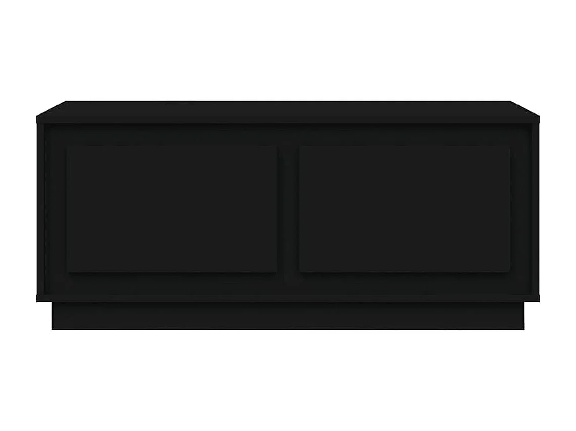 Couchtisch Beistelltisch Schwarz 102x50x44 cm Holzwerkstoff -MN69769