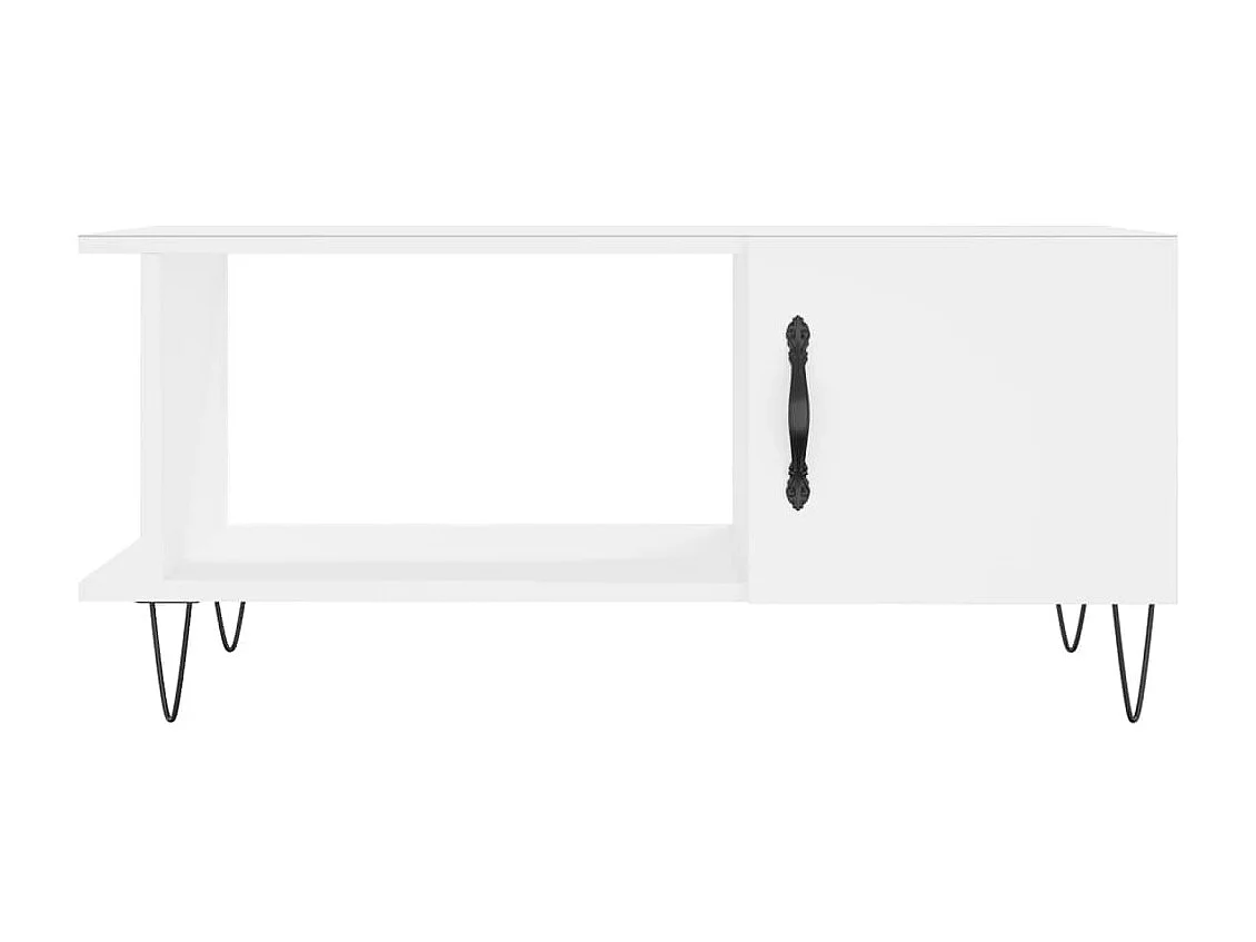 Couchtisch Beistelltisch Weiß 90x50x40 cm Holzwerkstoff -MN66249