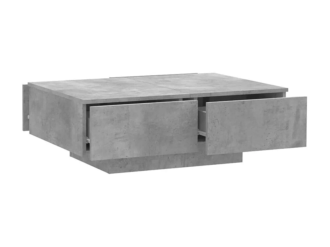 Couchtisch Beistelltisch Betongrau 90x60x31 cm Holzwerkstoff -MN19736