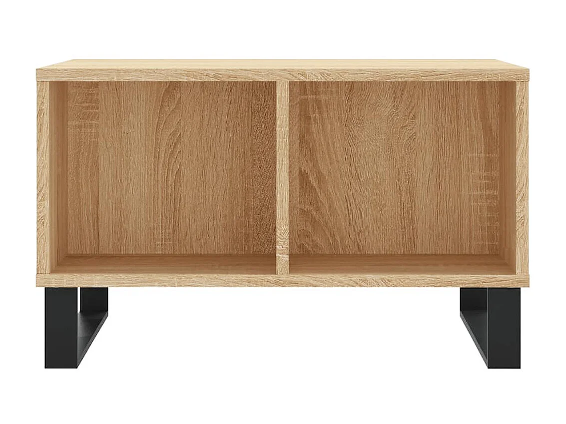 Couchtisch Beistelltisch Sonoma-Eiche 60x50x36,5 cm Holzwerkstoff -MN14781