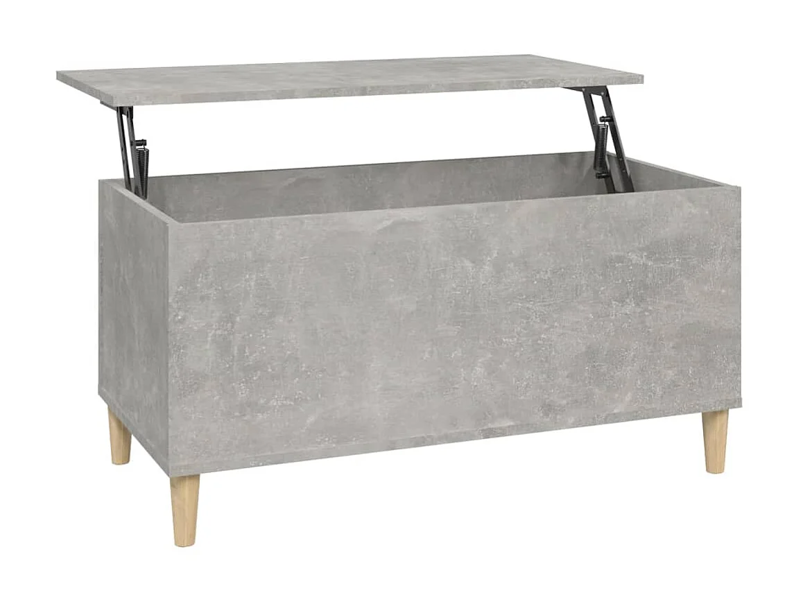 Couchtisch Beistelltisch Betongrau 90x44,5x45 cm Holzwerkstoff -MN10862