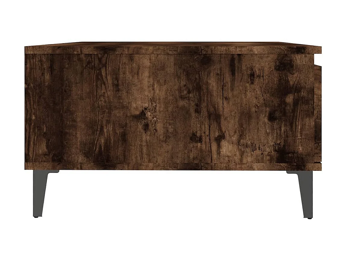 Couchtisch Beistelltisch Räuchereiche 90x60x35 cm Holzwerkstoff -MN47164