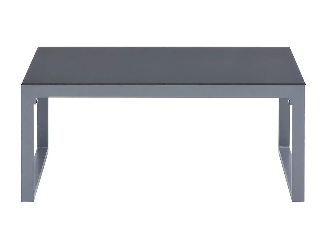 Couchtisch Beistelltisch 90×50×40 cm Aluminium -MN87284