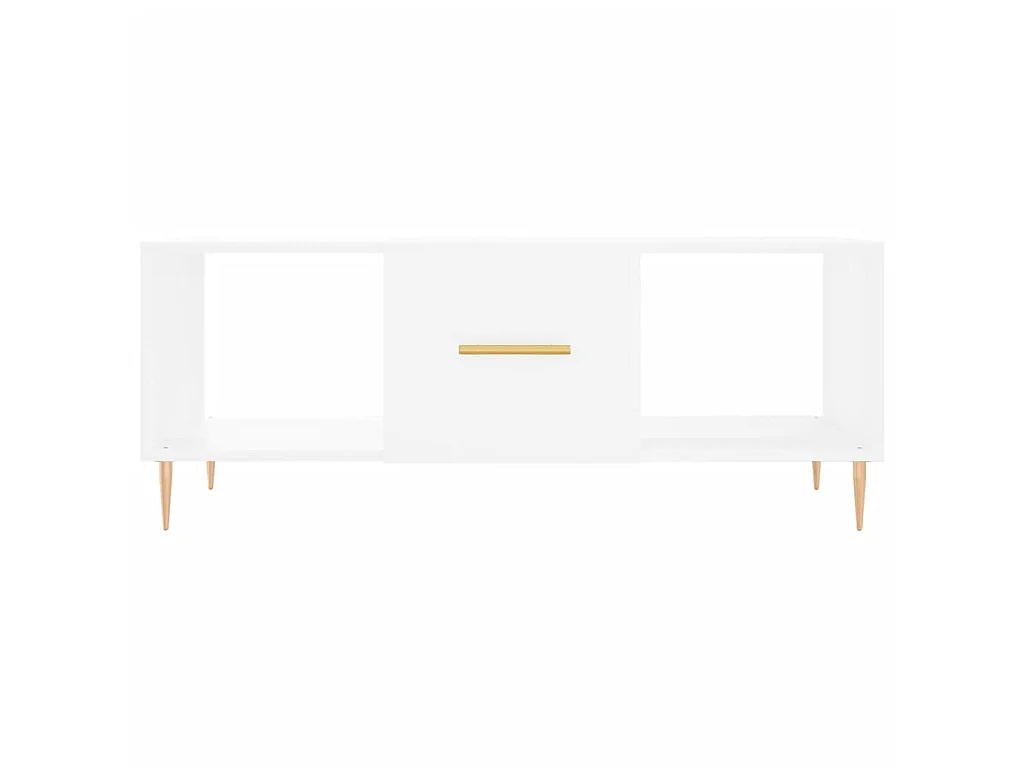 Couchtisch Beistelltisch Weiß 102x50x40 cm Holzwerkstoff -MN33139