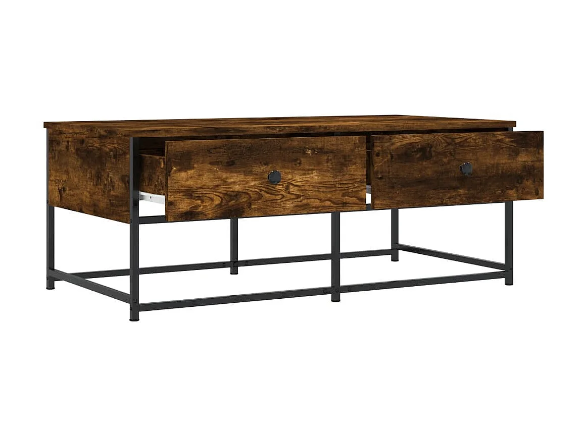 Couchtisch Beistelltisch Räuchereiche 100x51x40 cm Holzwerkstoff -MN26298