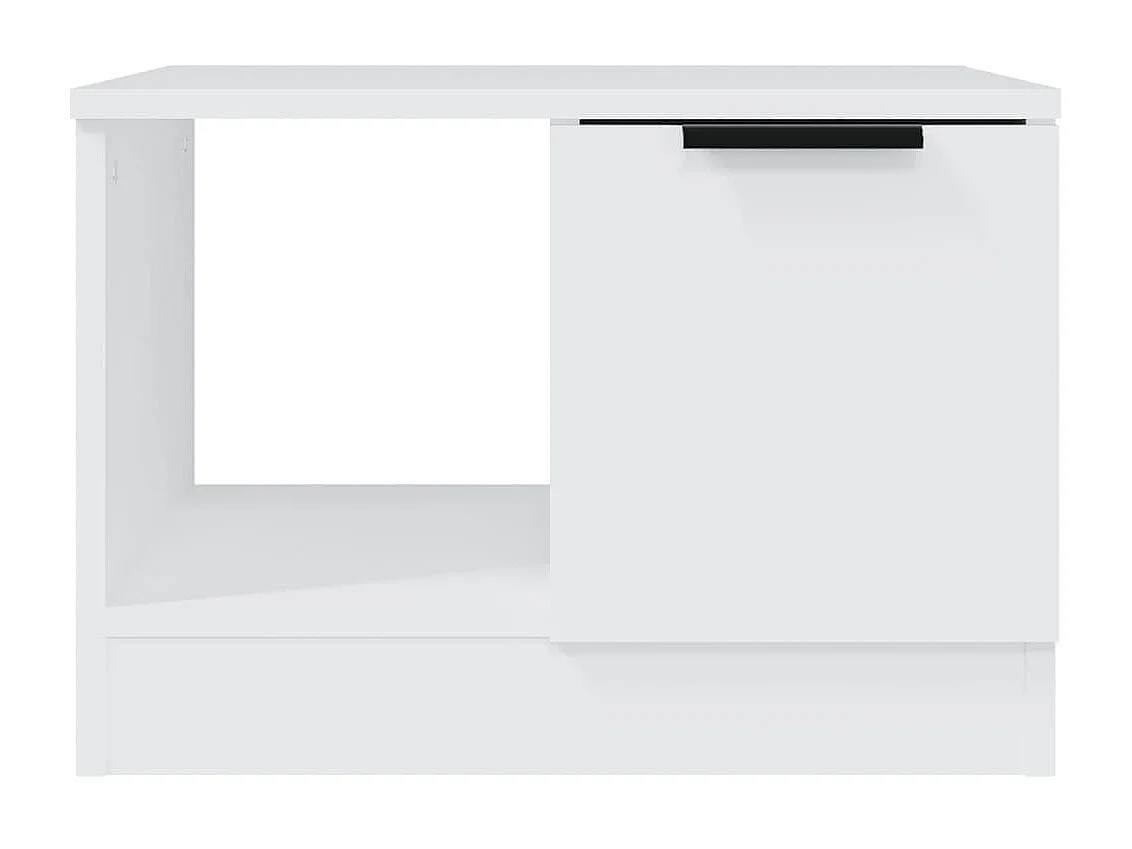 Couchtisch Beistelltisch Weiß 50x50x36 cm Holzwerkstoff -MN82301