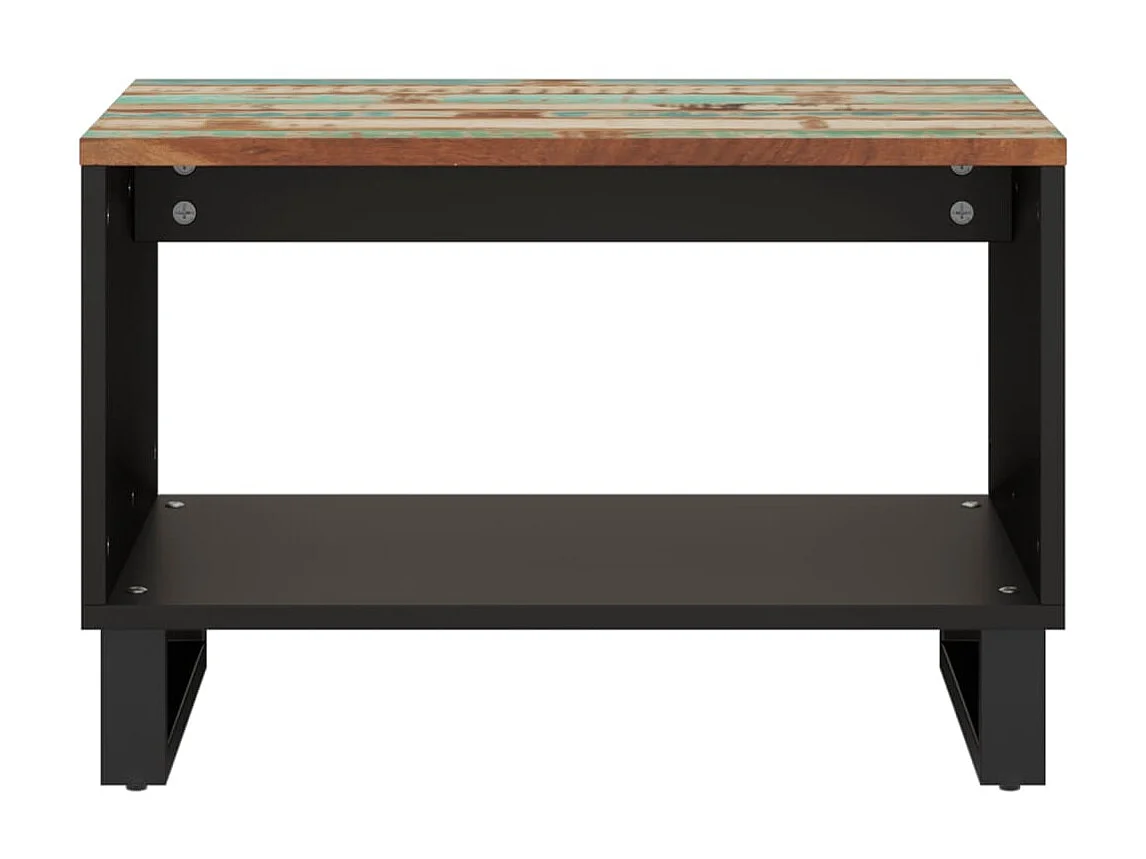 Couchtisch Beistelltisch 60x50x40 cm Altholz Massiv -MN67777