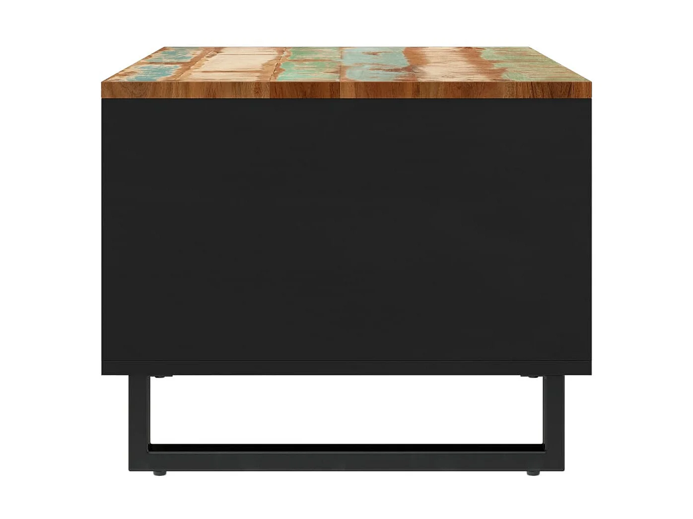 Couchtisch Beistelltisch 60x50x40 cm Altholz Massiv -MN67777