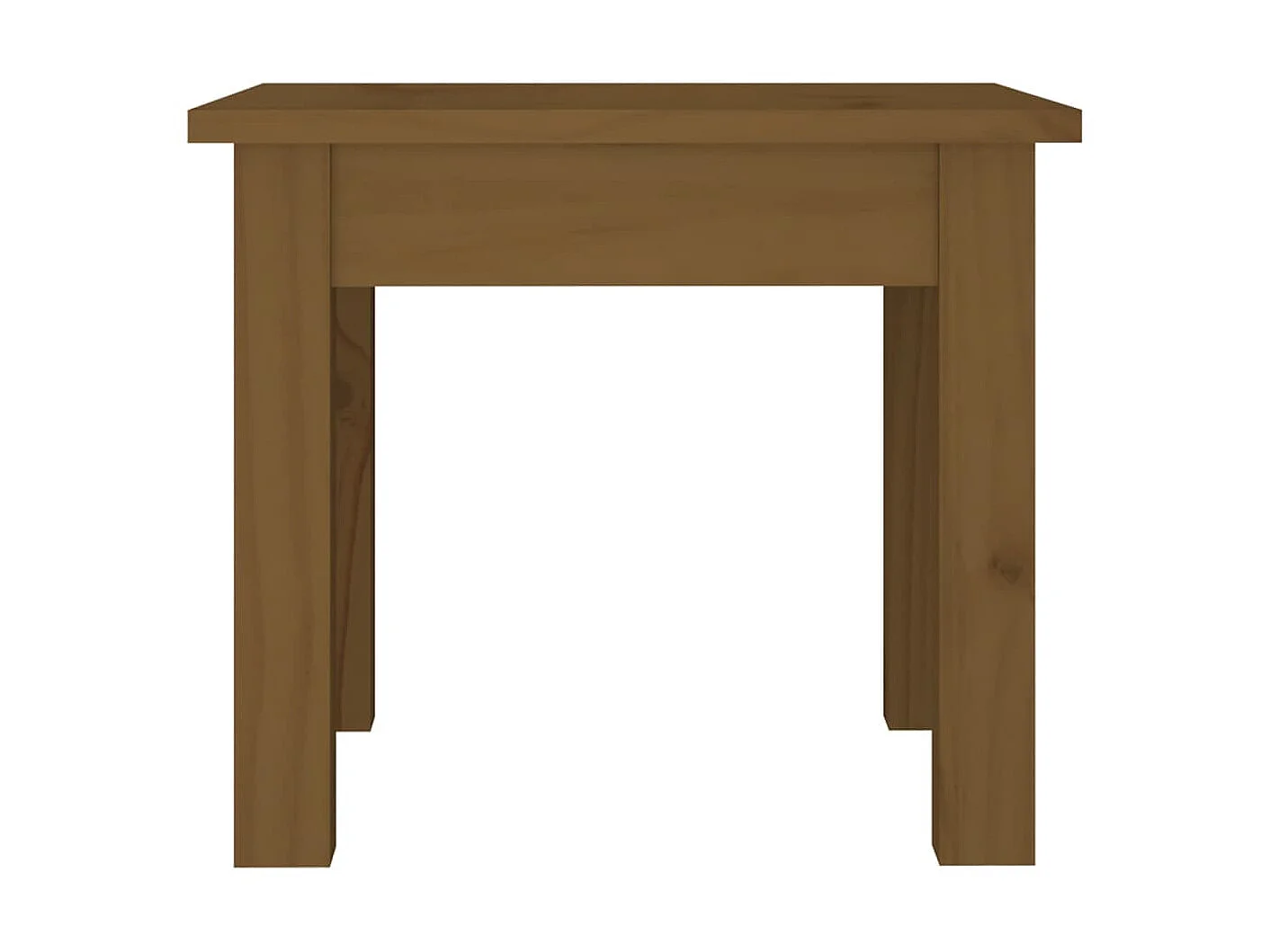 Couchtisch Beistelltisch Honigbraun 35x35x30 cm Massivholz Kiefer -MN47843