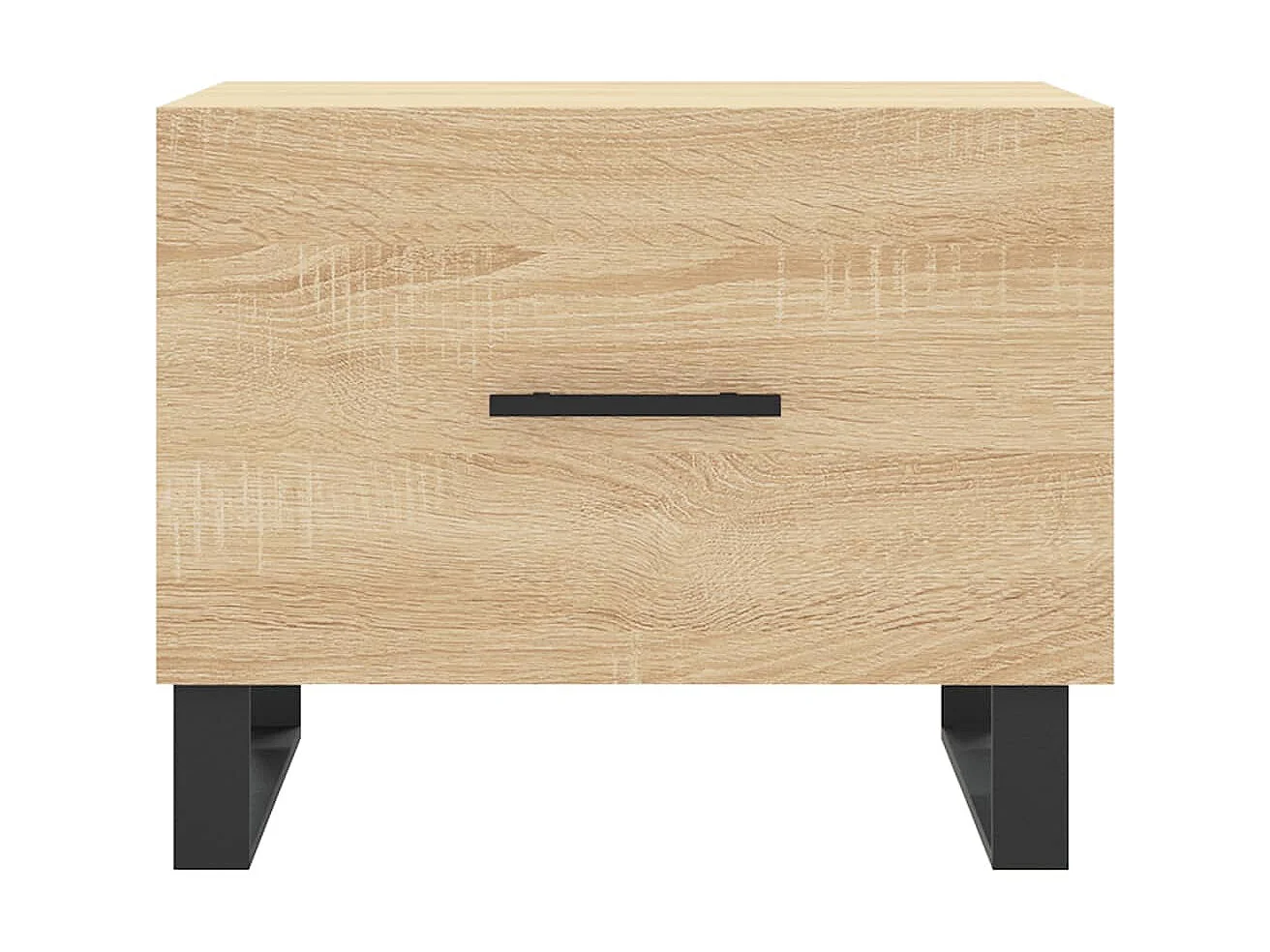 2er-Set Couchtische Beistelltisch Sonoma-Eiche 50x50x40 cm Holzwerkstoff -MN72631
