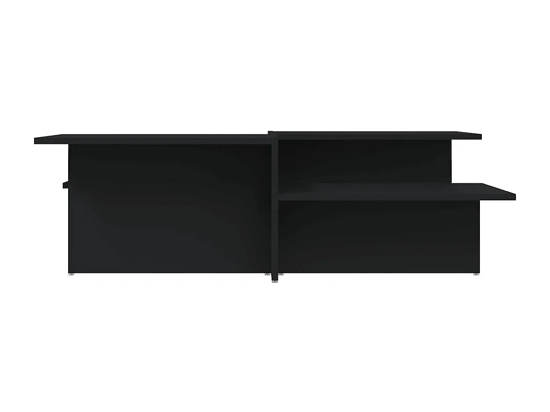2er-Set Couchtische Beistelltisch Schwarz Holzwerkstoff -MN49845