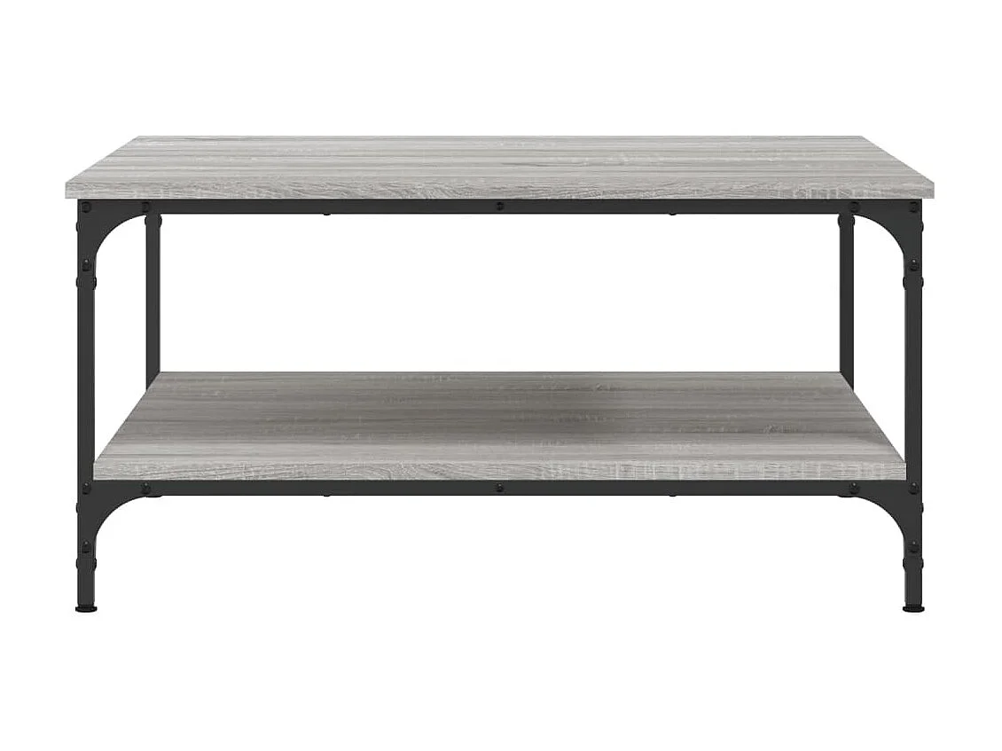 Couchtisch Beistelltisch Grau Sonoma 80x80x40 cm Holzwerkstoff -MN60954