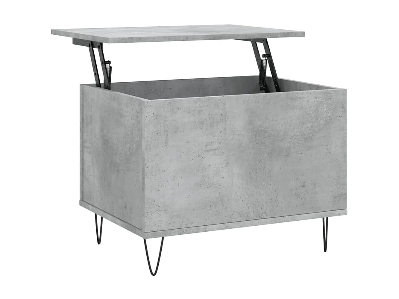 Couchtisch Beistelltisch Betongrau 60x44,5x45 cm Holzwerkstoff -MN42541