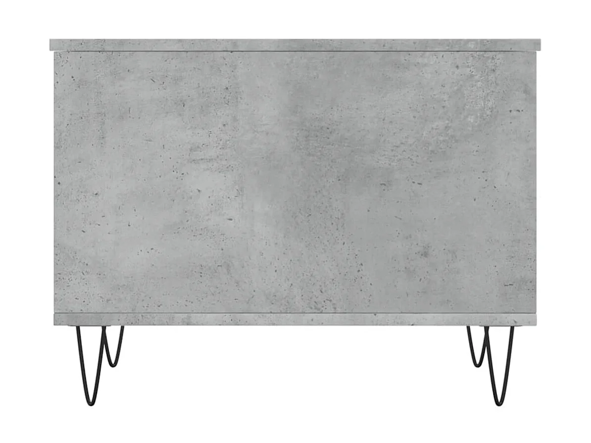 Couchtisch Beistelltisch Betongrau 60x44,5x45 cm Holzwerkstoff -MN42541