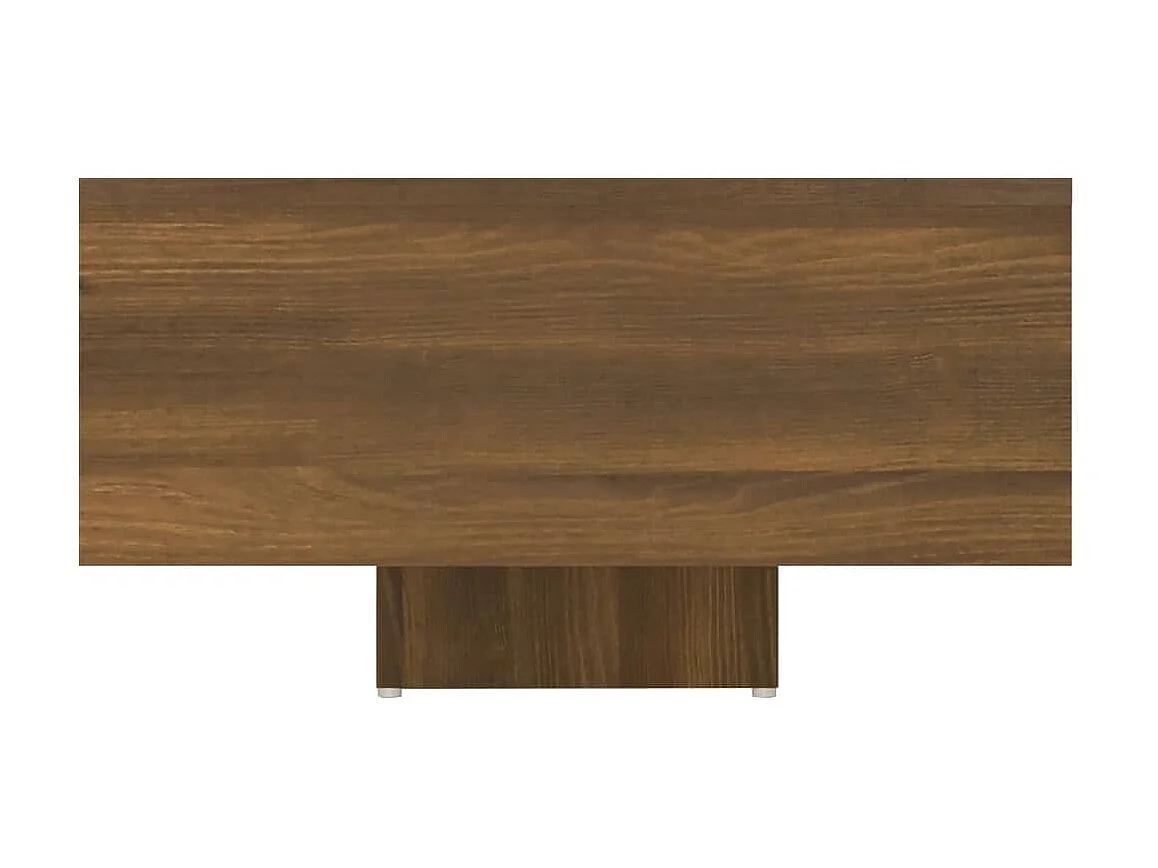 Couchtisch Braun Beistelltisch Eichen-Optik 85x55x31 cm Holzwerkstoff -MN38261