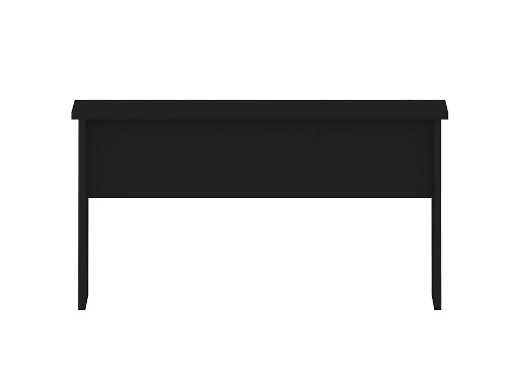 Couchtisch Beistelltisch Schwarz 80x50,5x41,5 cm Holzwerkstoff -MN54182