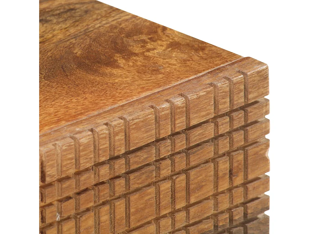 Couchtisch Beistelltisch 90×45×40 cm Massivholz Mango -MN64439