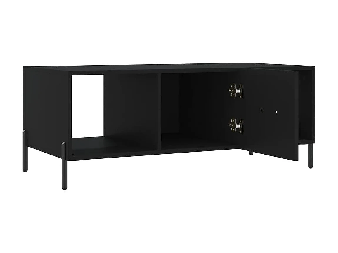 Couchtisch Beistelltisch Schwarz 102x50x40 cm Holzwerkstoff -MN40292