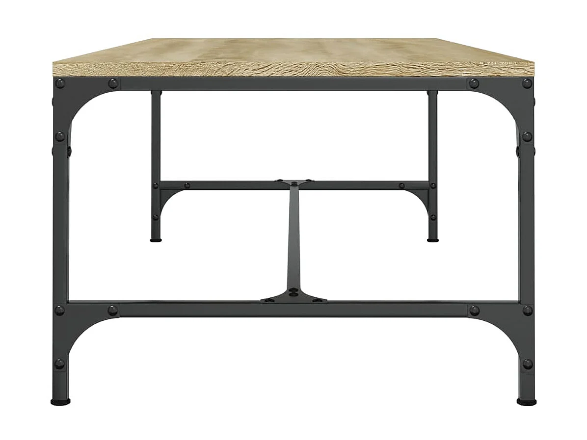 Couchtisch Beistelltisch Sonoma-Eiche 100x50x35 cm Holzwerkstoff -MN75942