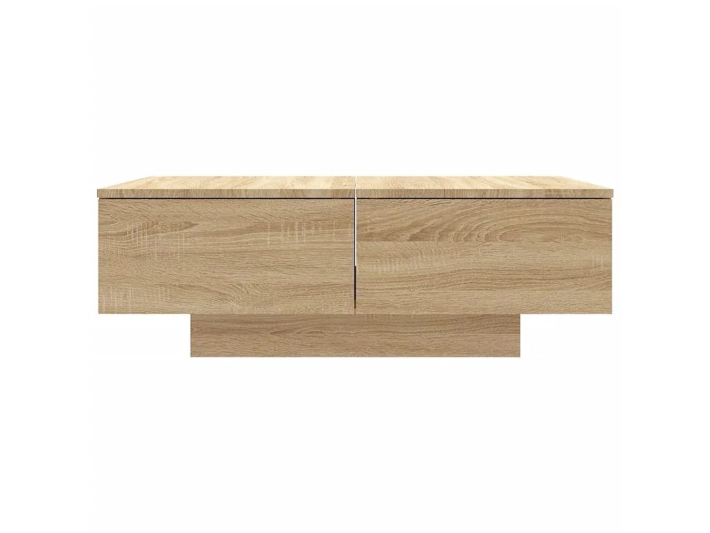 Couchtisch Beistelltisch Sonoma-Eiche 90x60x31 cm Holzwerkstoff -MN13034