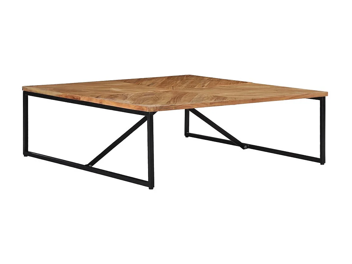 Couchtisch Beistelltisch 110 x 110 x 36 cm Massivholz Akazie -MN62033