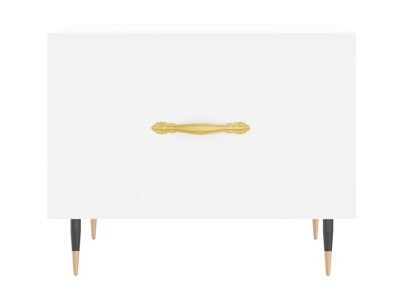 2er-Set Couchtische Beistelltisch Weiß 50x50x40 cm Holzwerkstoff -MN82718