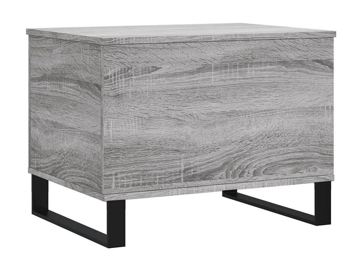 Couchtisch Beistelltisch Grau Sonoma 60x44,5x45 cm Holzwerkstoff -MN10071