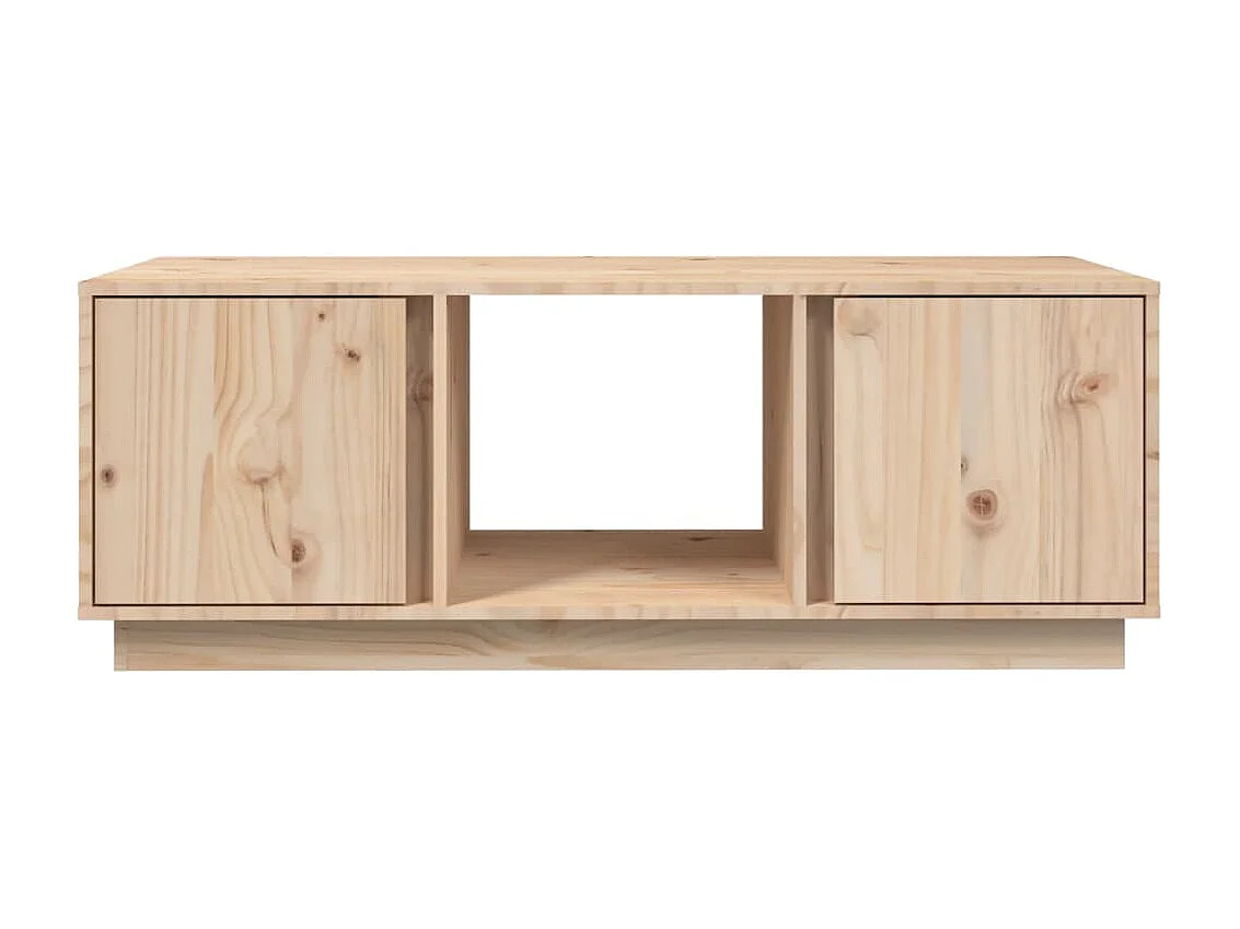 Couchtisch Beistelltisch 110x50x40 cm Massivholz Kiefer -MN93657