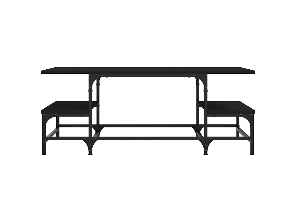 Couchtisch Beistelltisch Schwarz 100x50,5x40 cm Holzwerkstoff -MN99851