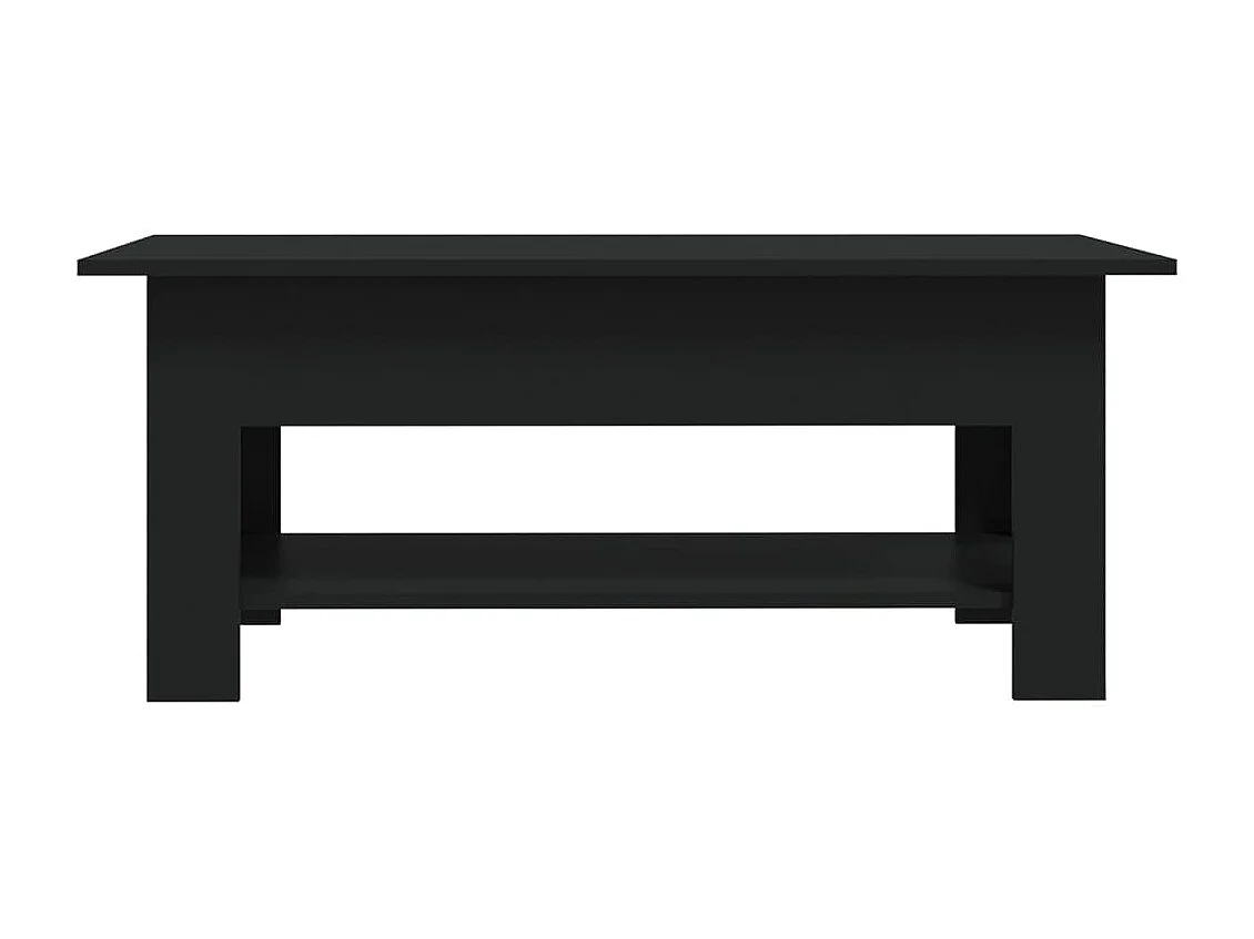 Couchtisch Beistelltisch Schwarz 102x55x42 cm Holzwerkstoff -MN30165