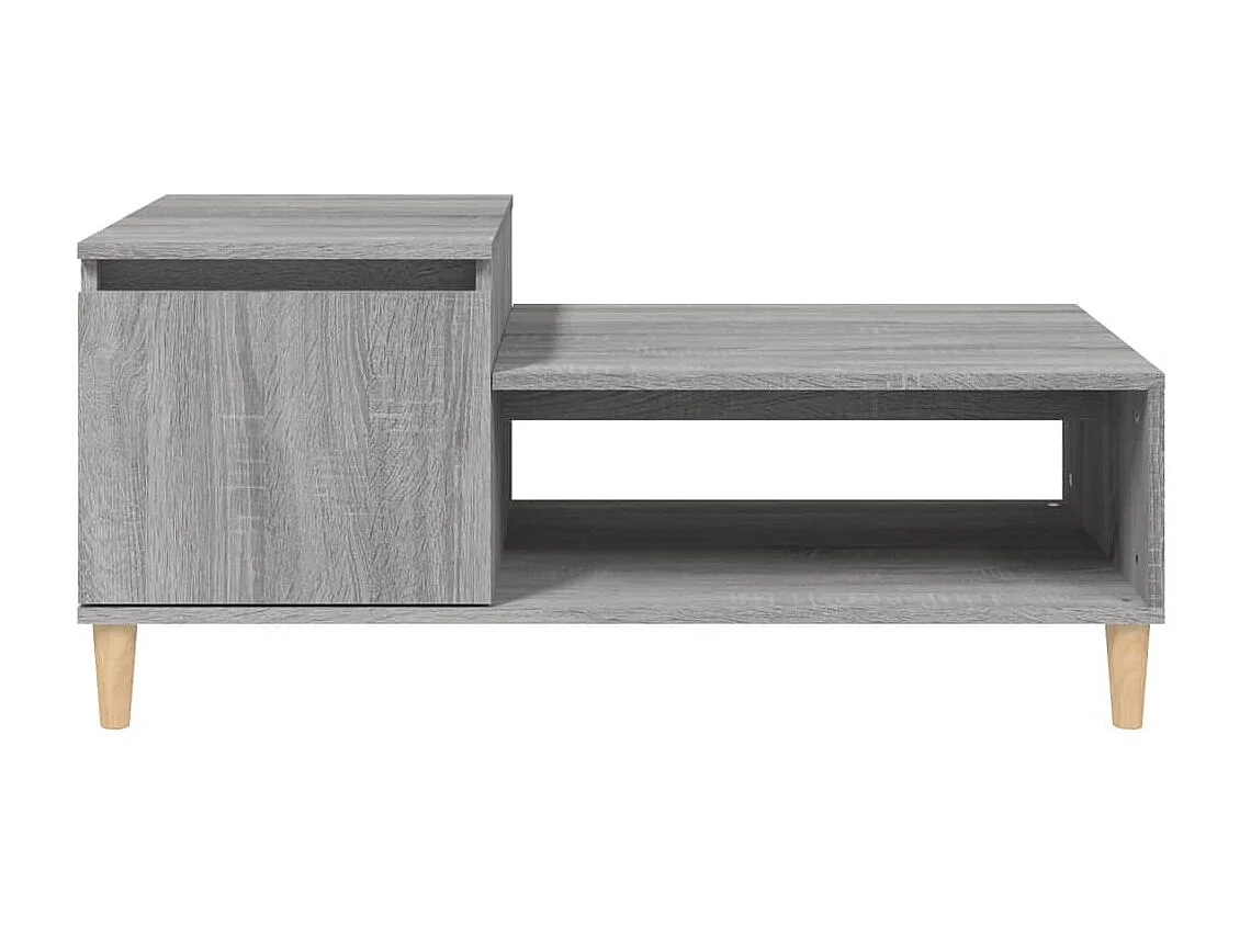 Couchtisch Beistelltisch Grau Sonoma 100x50x45 cm Holzwerkstoff -MN39007