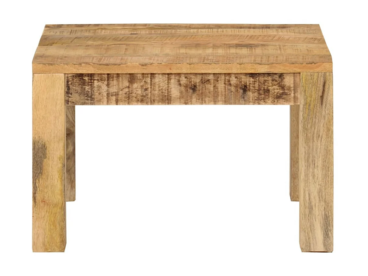 Couchtisch Beistelltisch 55x55x35 cm Massivholz Mango -MN39491